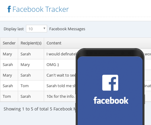 Explaining Facebook Spy App with a Mobile Device and Private Area of Android Keylogger