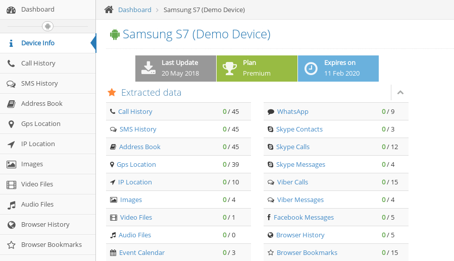 Free Android Keylogger In Action